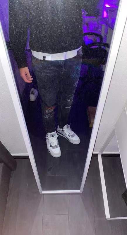 PKGoden  Jordan 4 Retro Military Black, DH6927-111 review Filipoiu 02