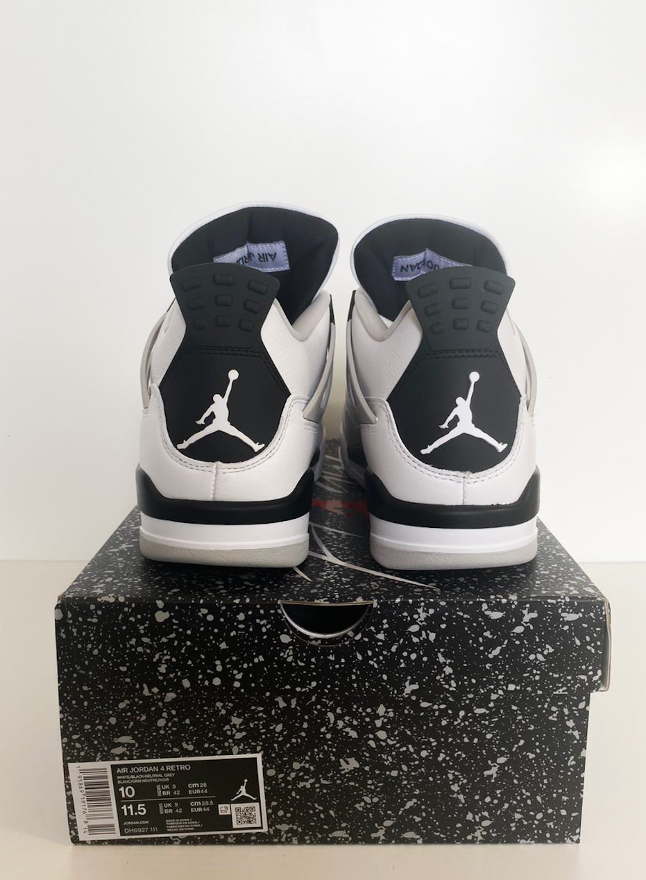 PKGoden  Jordan 4 Retro Military Black, DH6927-111 review Nikolas 04