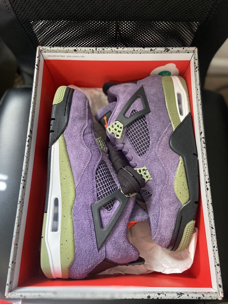 PKGoden Jordan 4 Retro Canyon Purple, AQ9129-500 review Najah Hunter