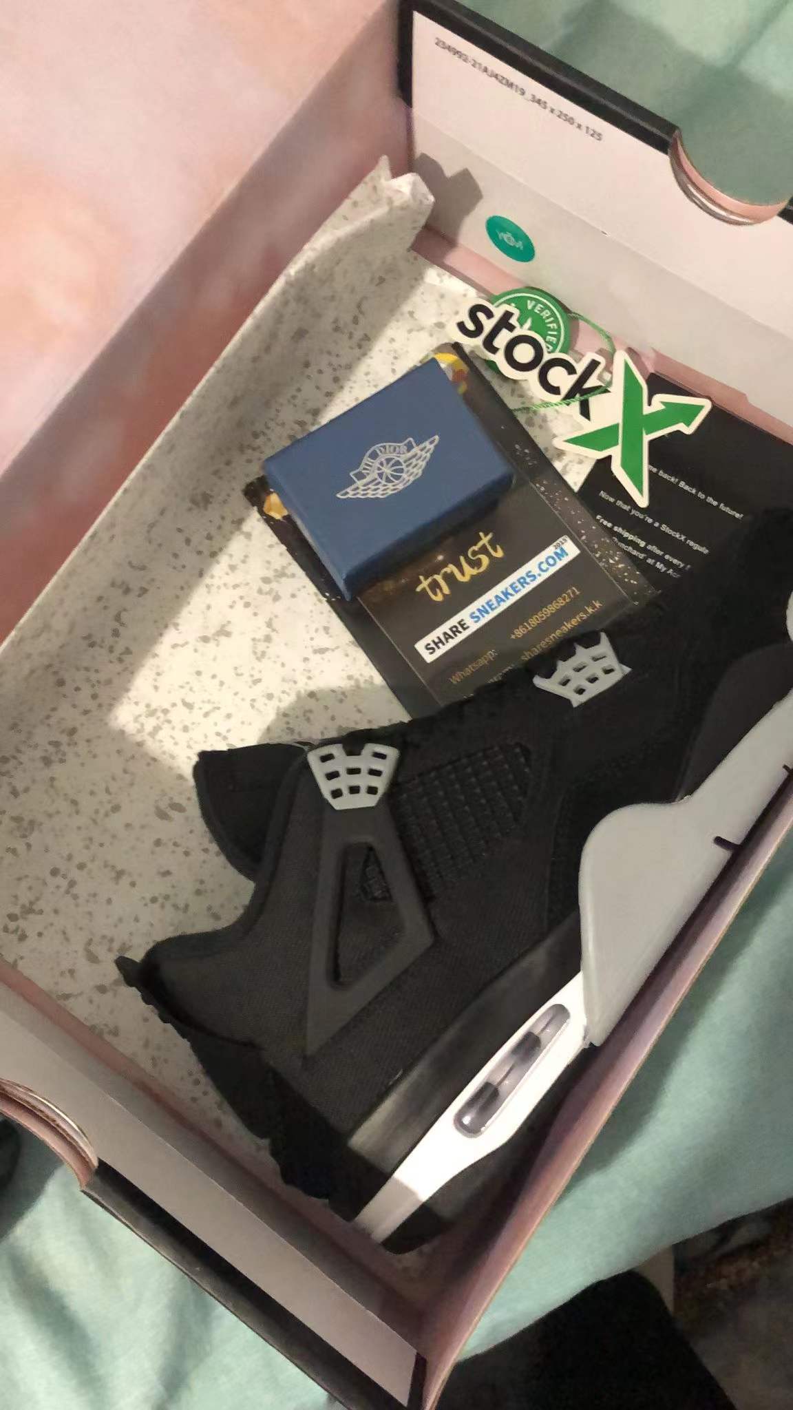 PKGoden Jordan 4 Retro Black Canvas, DH7138-006 review Aiden Finch