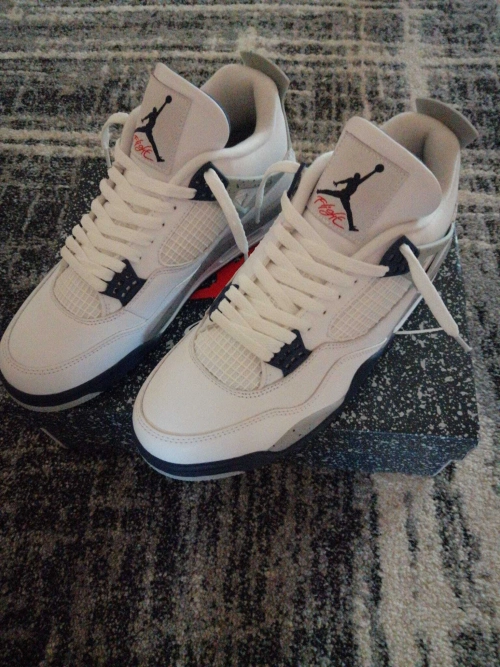 PKGoden Jordan 4 Retro White Midnight Navy, DH6927-140 review 