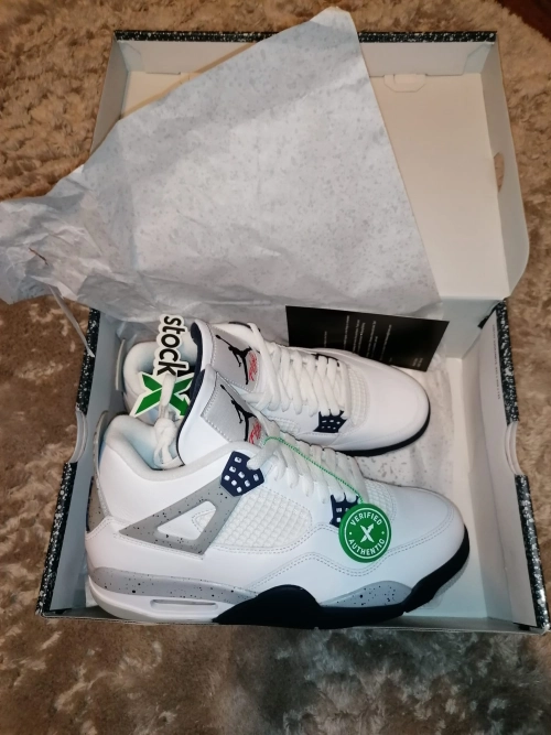 PKGoden Jordan 4 Retro White Midnight Navy, DH6927-140 review 