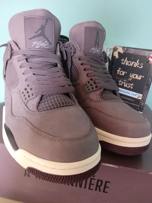 Free Shipping:PKGoden Jordan 4 Retro A Ma Maniere Violet Ore, DV6773-220 review 