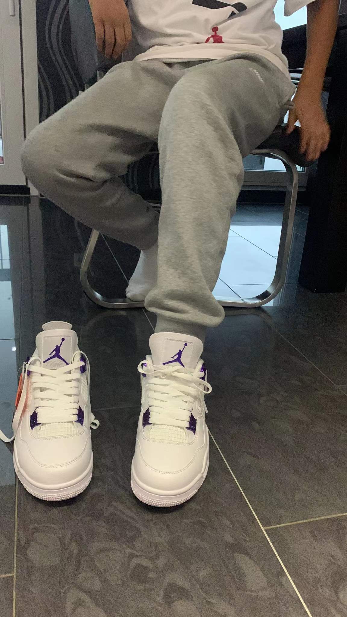 PKGoden  Jordan 4 Retro Metallic Purple, CT8527-115 review Teddy