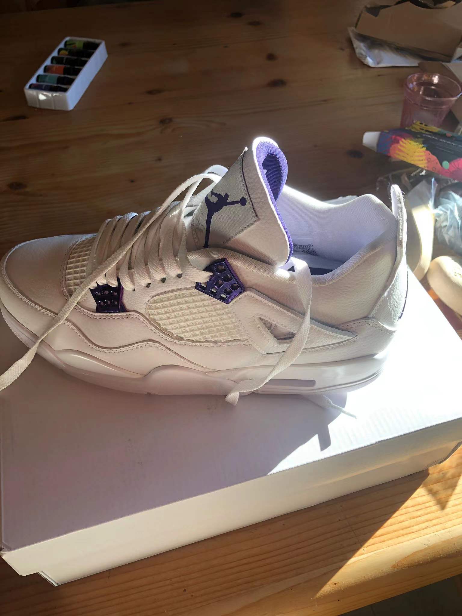 PKGoden  Jordan 4 Retro Metallic Purple, CT8527-115 review Yaqub Hassan