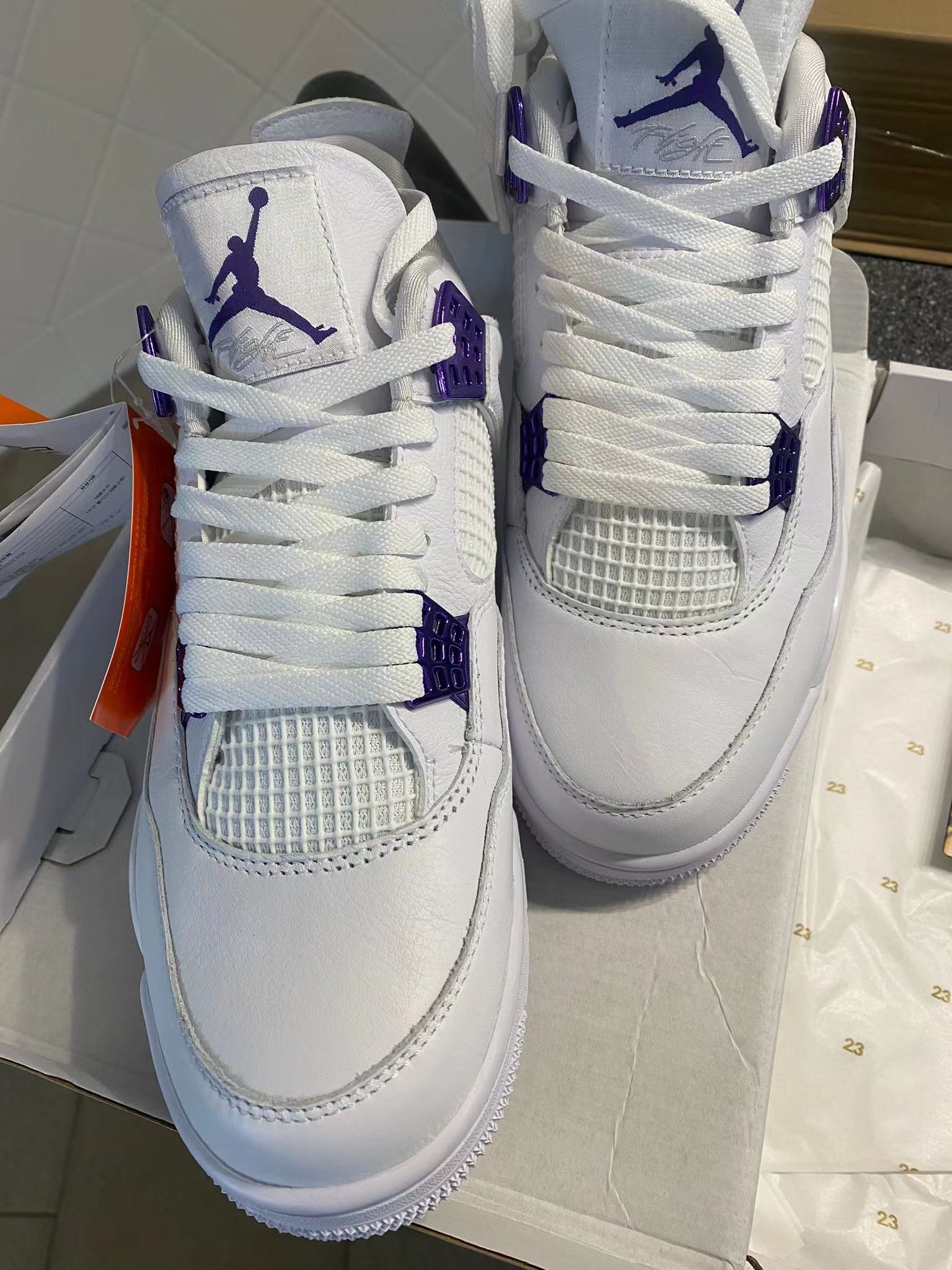 PKGoden  Jordan 4 Retro Metallic Purple, CT8527-115 review Devin Evans 00