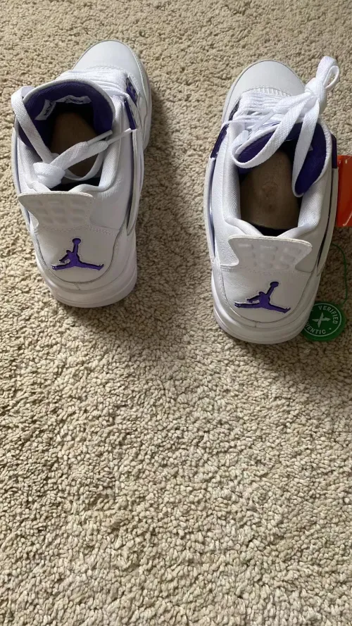 PKGoden  Jordan 4 Retro Metallic Purple, CT8527-115 review 
