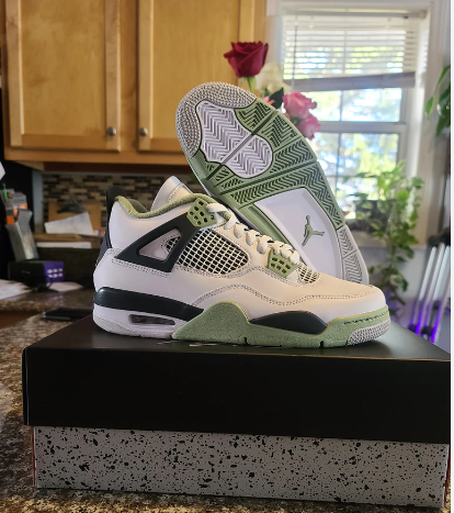 PKGoden Jordan 4 Retro Seafoam , AQ9129-103 review John canto