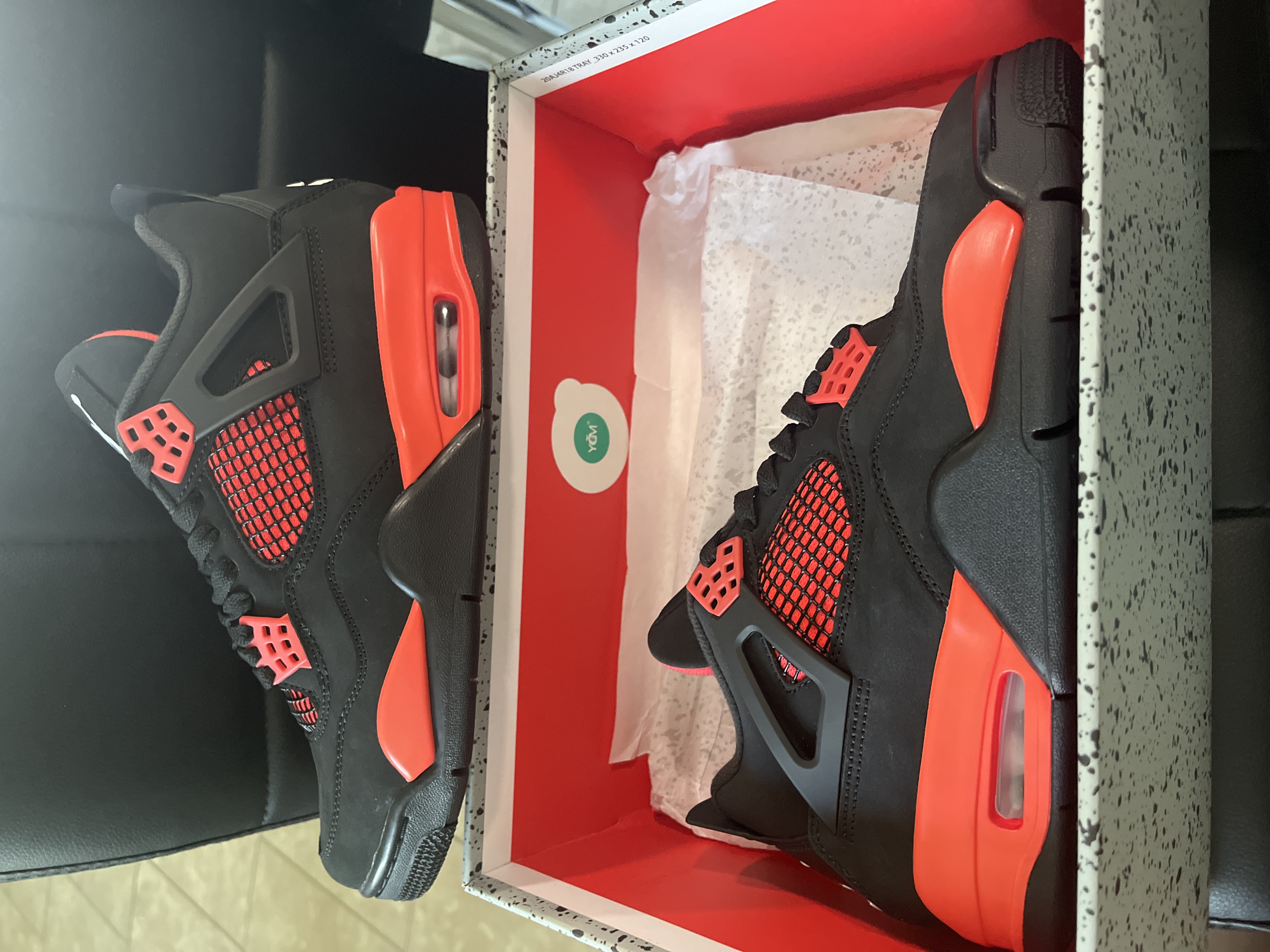PKGoden Jordan 4 Retro Red Thunder, CT8527-016 review GV 00