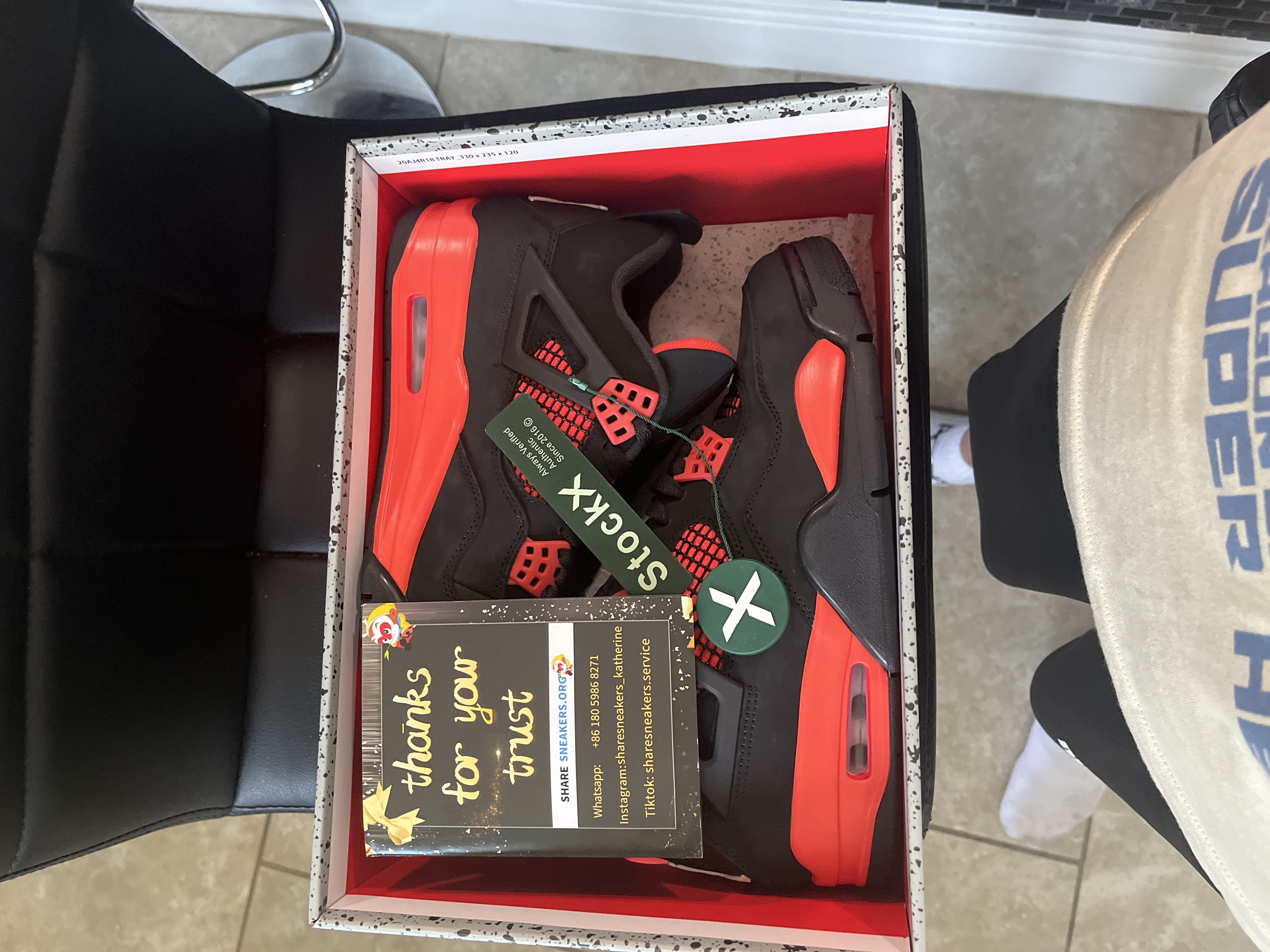 PKGoden Jordan 4 Retro Red Thunder, CT8527-016 review GV 03