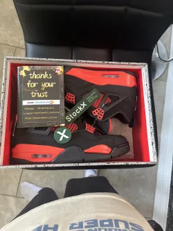 PKGoden Jordan 4 Retro Red Thunder, CT8527-016 review GV 04