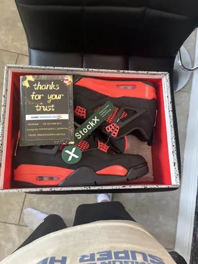 PKGoden Jordan 4 Retro Red Thunder, CT8527-016 review GV 03