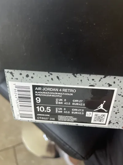 PKGoden Jordan 4 Retro Red Thunder, CT8527-016 review GV 05