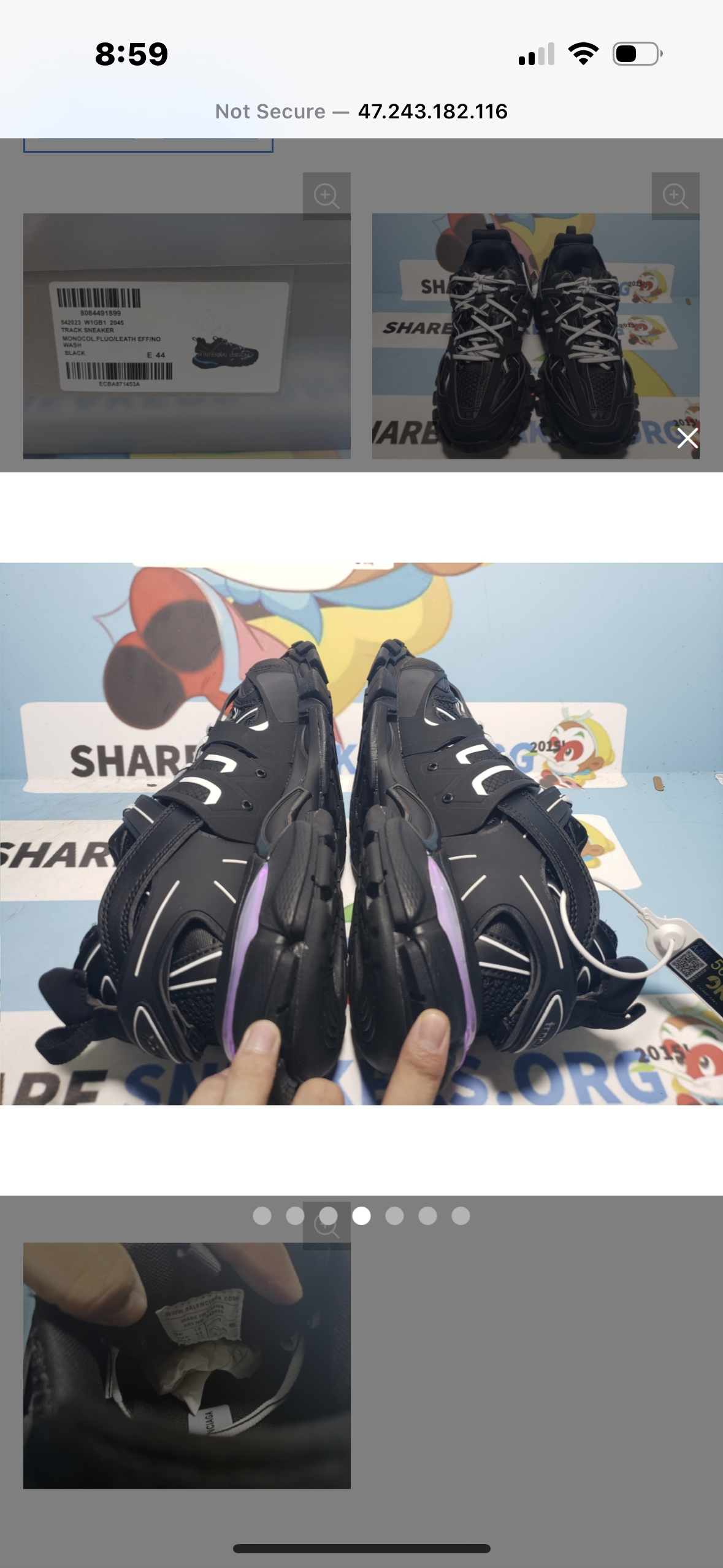 PKGoden Balenciaga Track LED Tess Black And White 542023 W1GB1 2045 review Fayzaan Abbassi 01