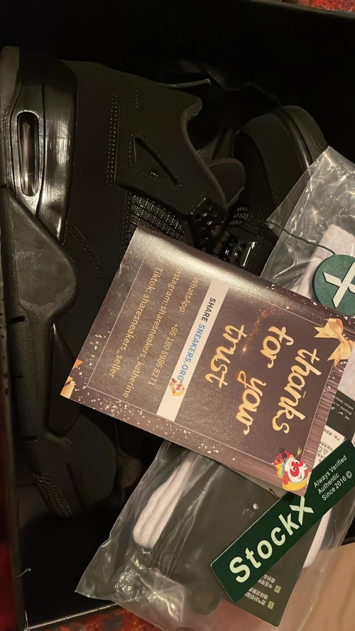 PKGoden Jordan 4 Retro Black Cat, CU1110-010 review 