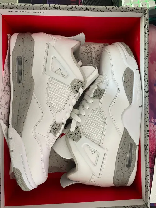 POP  Jordan 4 Retro White Oreo, CT8527-100 review 
