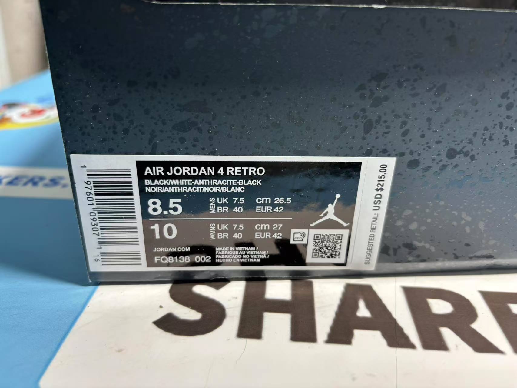 PKGoden Air Jordan 4 Retro Fear 2024, FQ8138-002 review Vincent Schideman 06