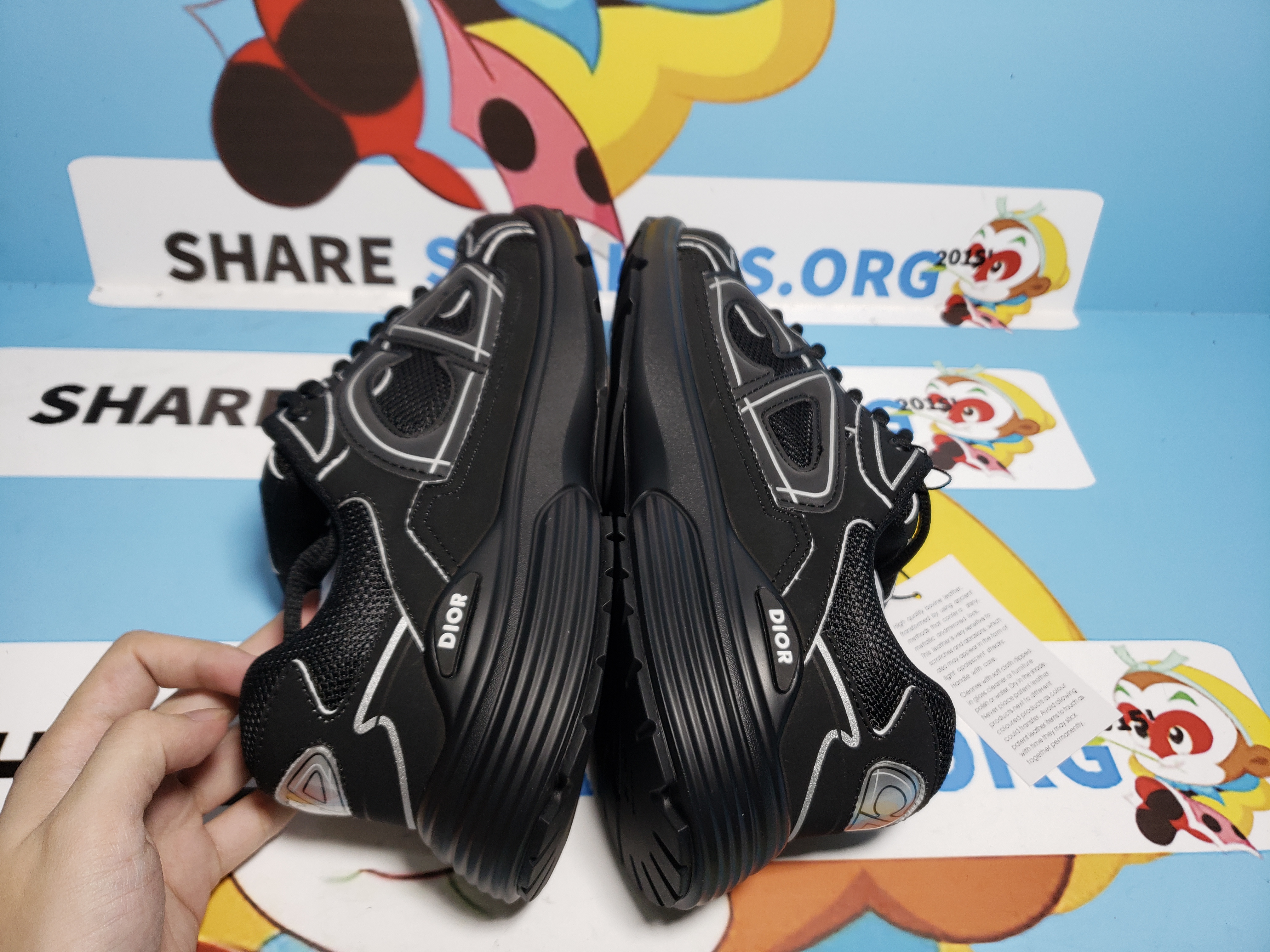 PKGoden Dior B30 Light Grey Sneakers New Reflective 3SN27ZIR-16536 review ShareSneakers 04