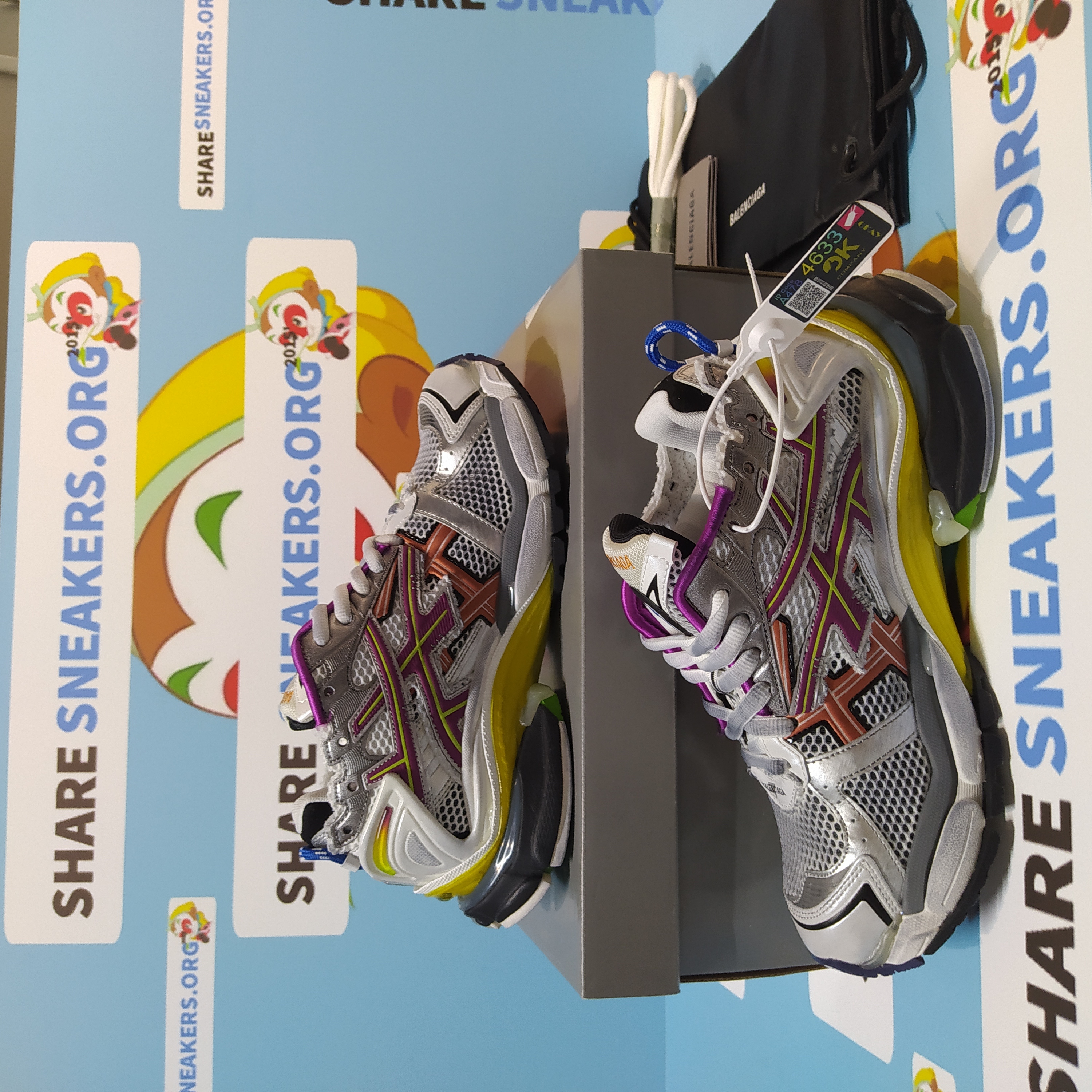 PKGoden Balenciaga Runner Multi Colors review ss 02