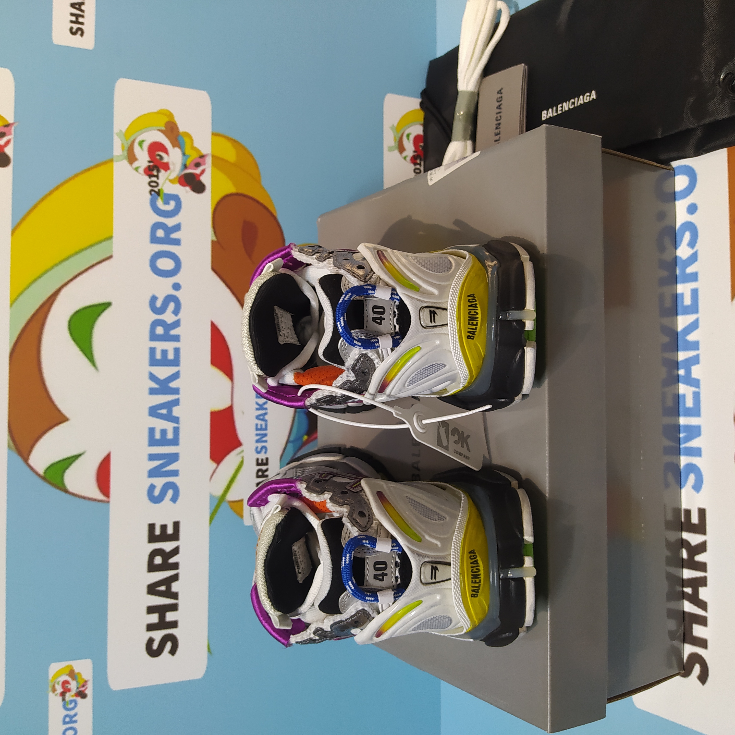 PKGoden Balenciaga Runner Multi Colors review ss 03