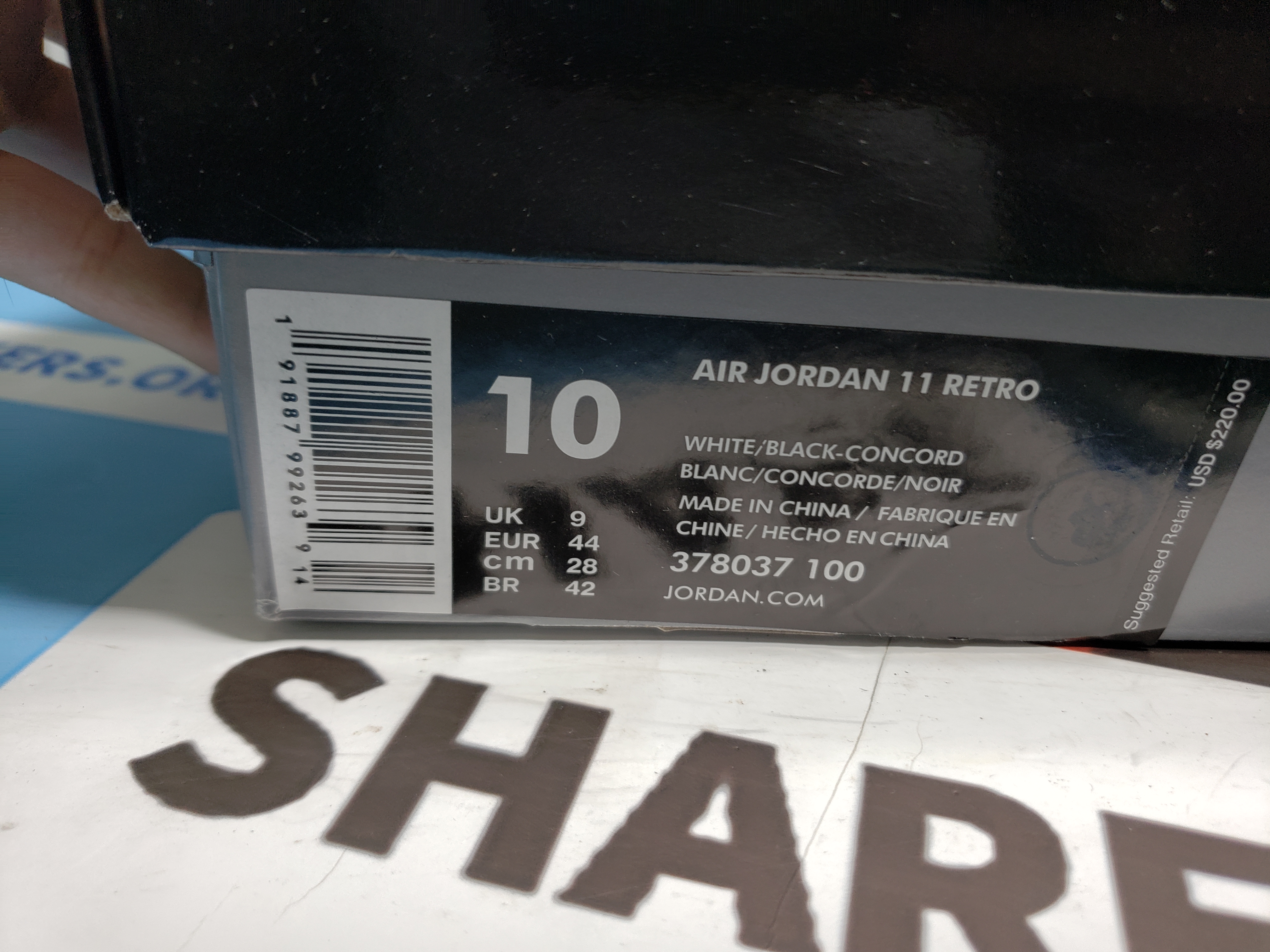 PKGoden Jordan 11 Retro Concord, 378037-100​ review SS 05