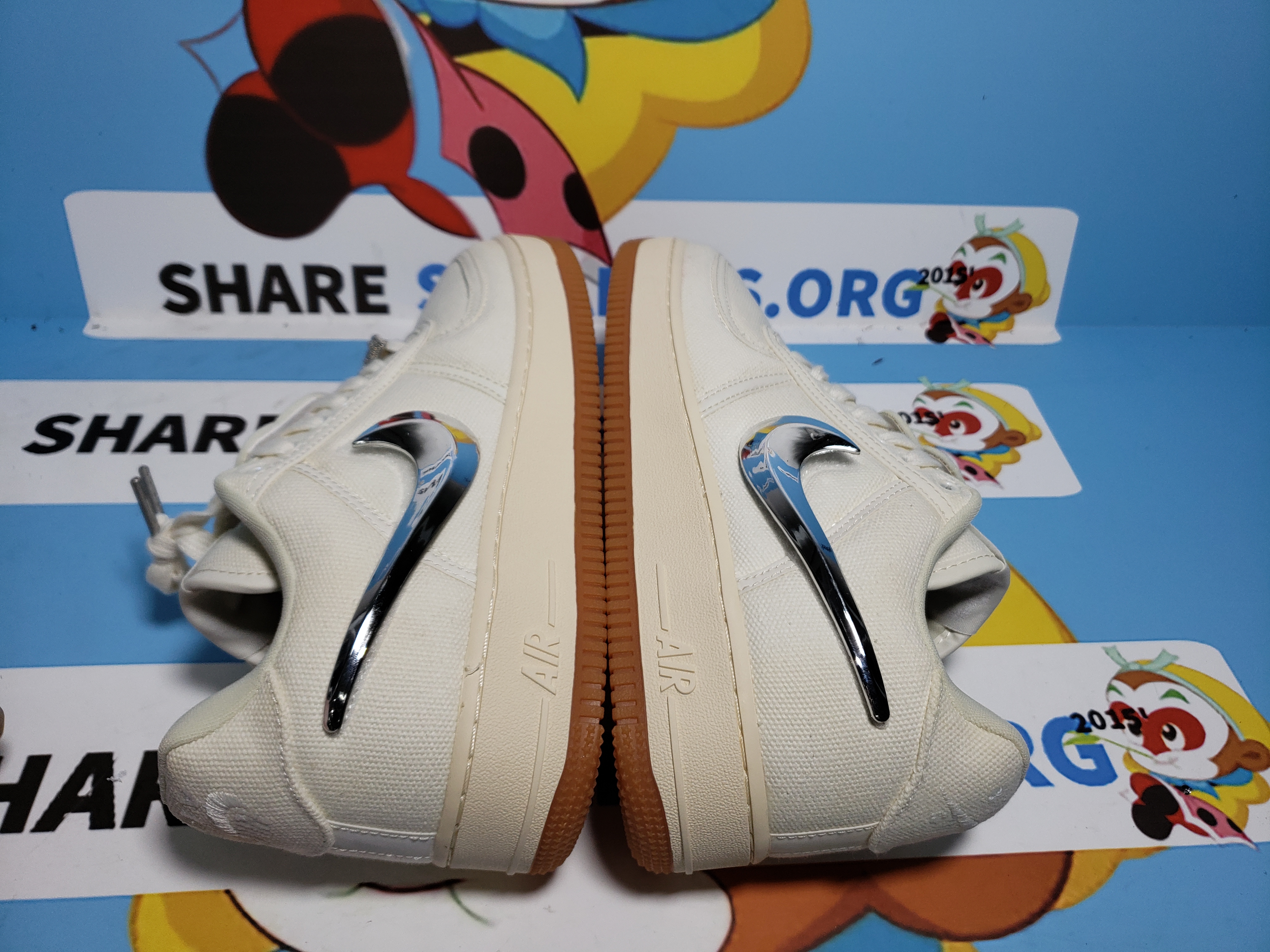 PKGoden Air Force 1 Low Travis Scott Sail, AQ4211-101 review SS 03