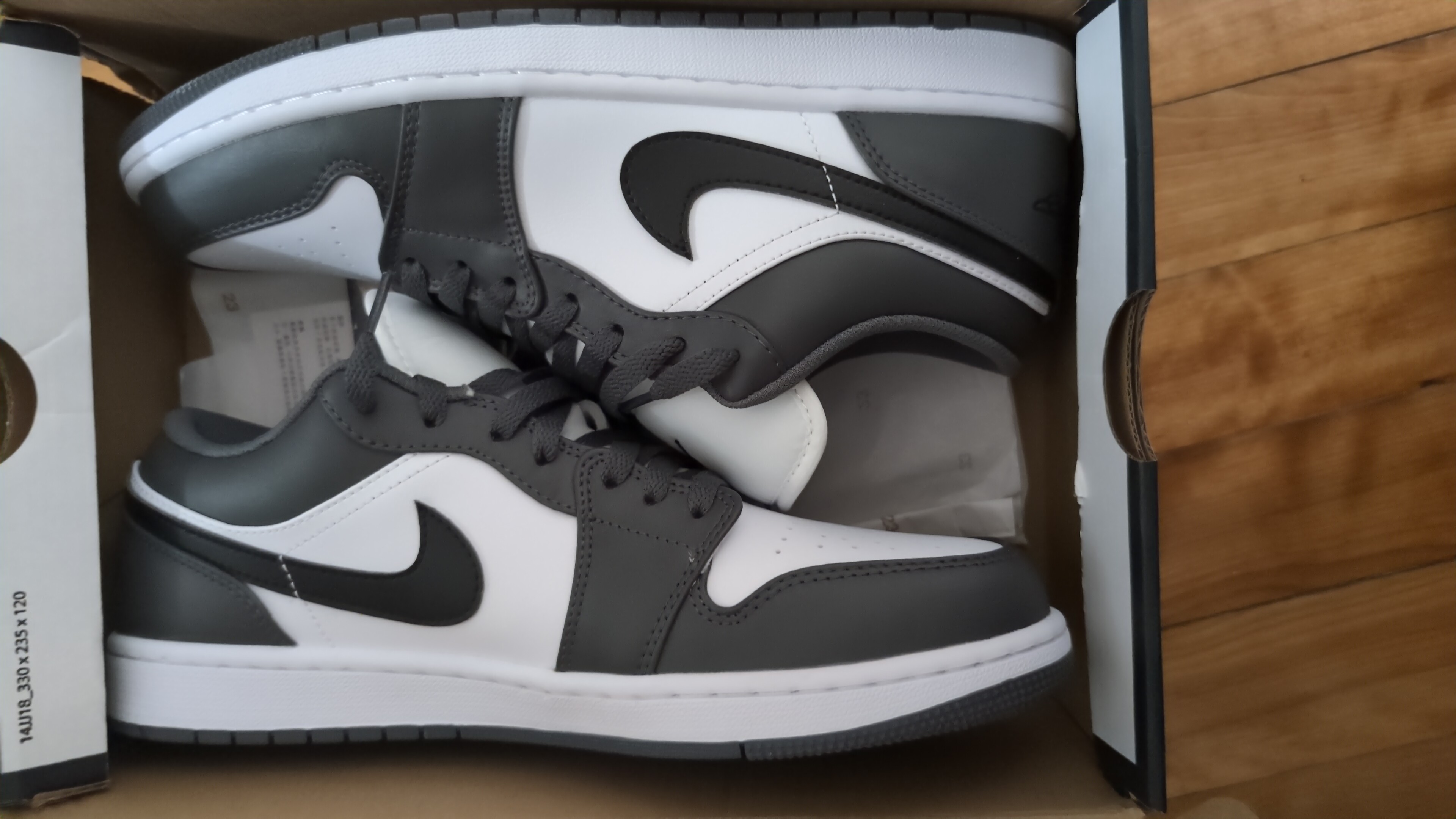 POP Air Jordan 1 Low Iron Grey 553558-152  review MV