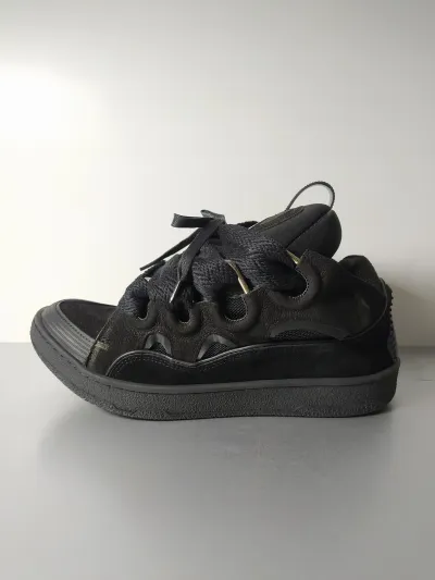 PKGoden Lanvin Leather Curb Triple Black review SS 01