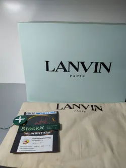 PKGoden Lanvin Leather Curb Triple Black review SS 04