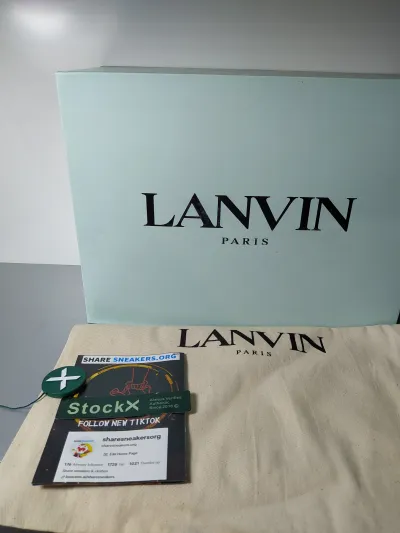 PKGoden Lanvin Leather Curb Triple Black review SS 03