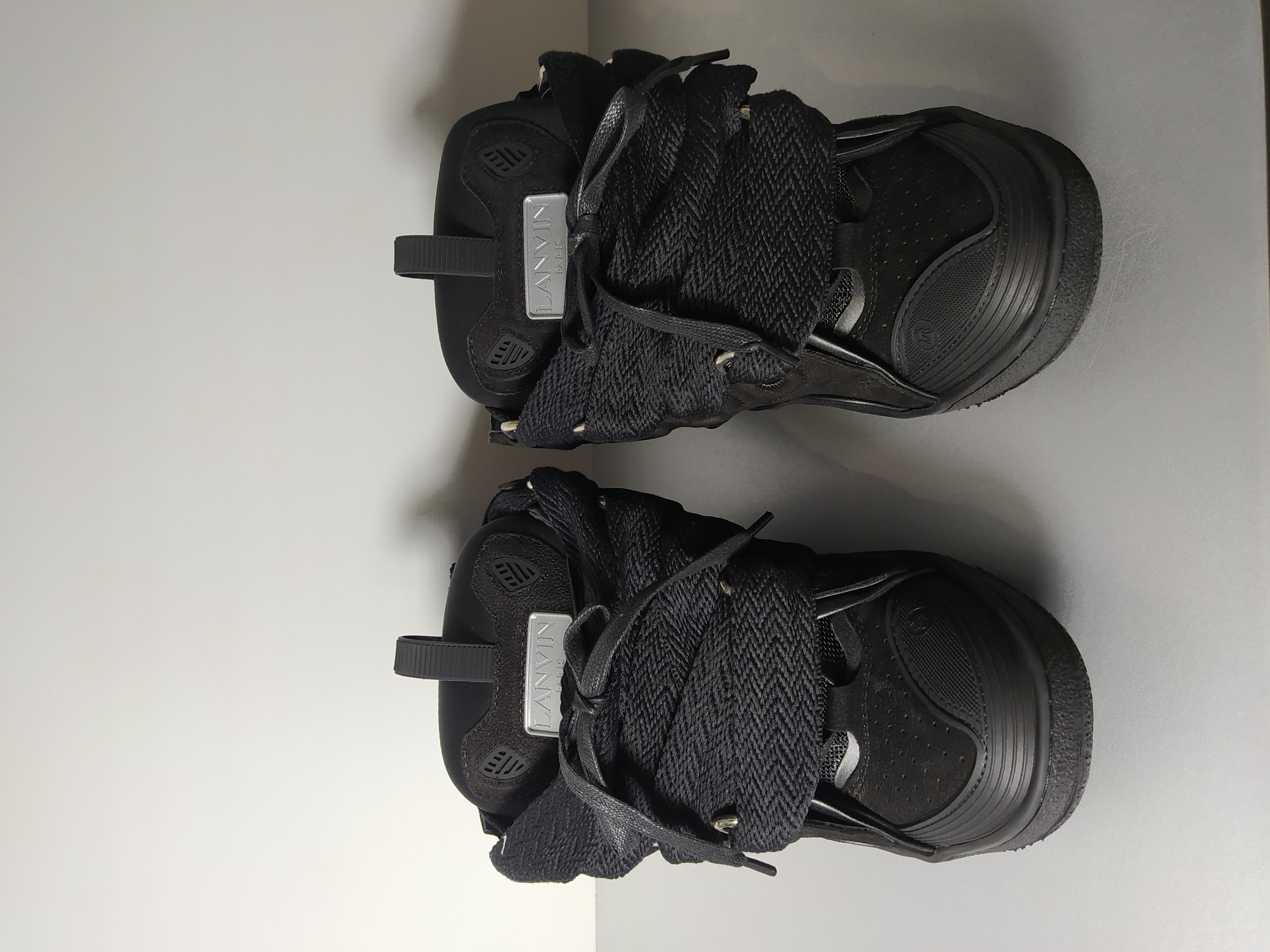 PKGoden Lanvin Leather Curb Triple Black review SS 05