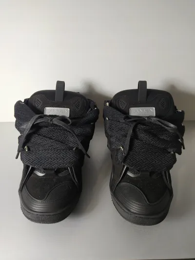 PKGoden Lanvin Leather Curb Triple Black review SS 05