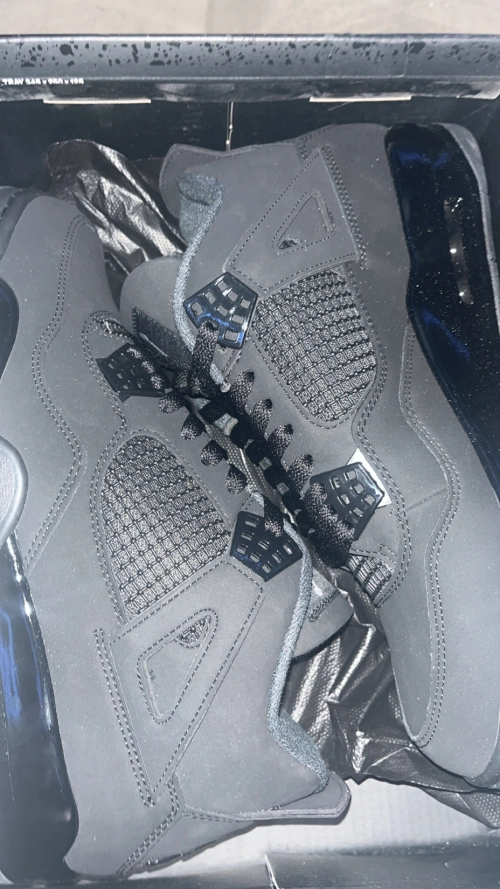 PKGoden Jordan 4 Retro Black Cat, CU1110-010 review 