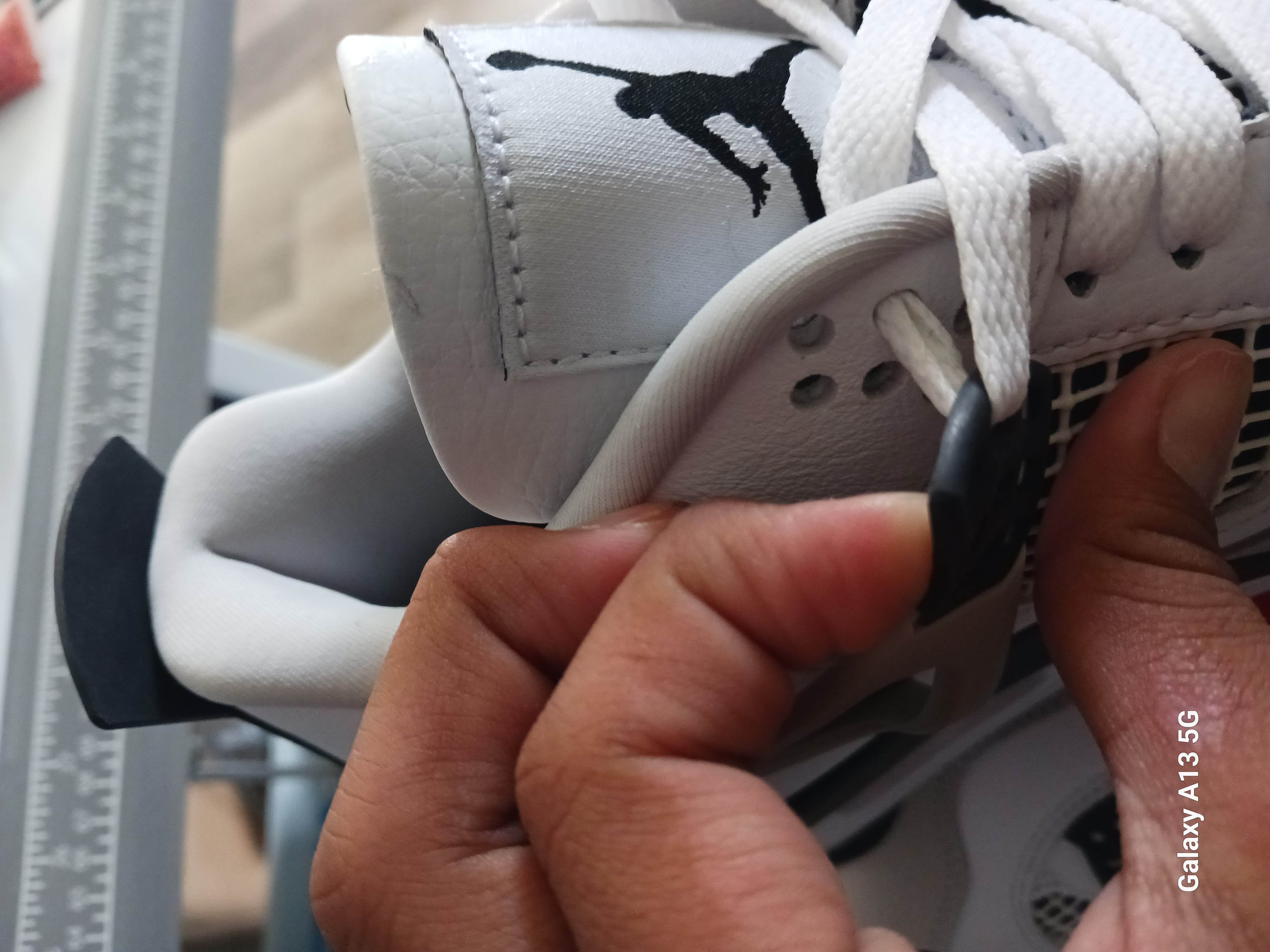 PKGoden  Jordan 4 Retro Military Black, DH6927-111 review Jimmy 04