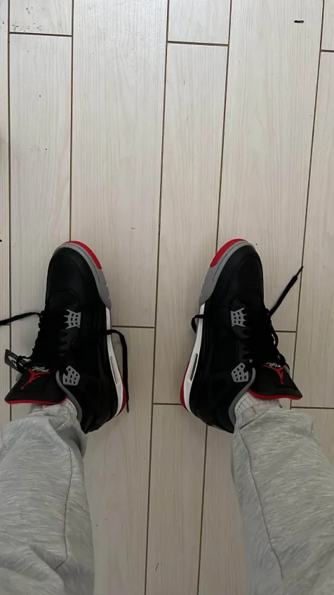 PKGoden Jordan 4 Retro Bred, 308497-060 review Bully