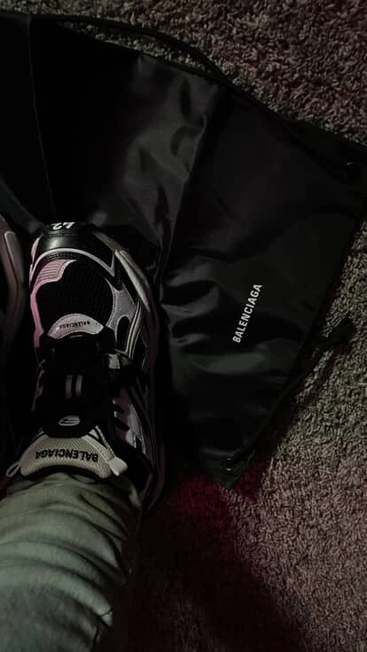 PKGoden Balenciaga Runner Black White review 
