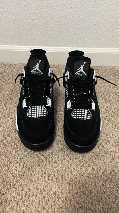 PKGoden Jordan 4 White Thunder, FQ8138-001 review 