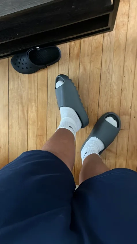 POP   Yeezy Slide Granite, ID4132 review 