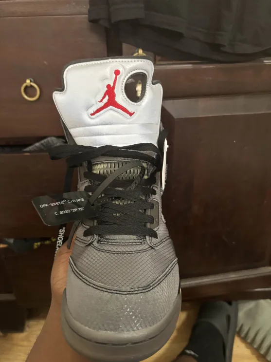 PKGoden Jordan 5 Retro Off-White Muslin, CT8480-001 review Ahmad Thiab 01