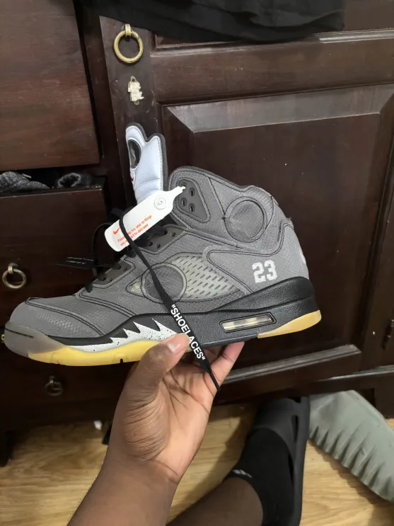 PKGoden Jordan 5 Retro Off-White Muslin, CT8480-001 review Ahmad Thiab 02