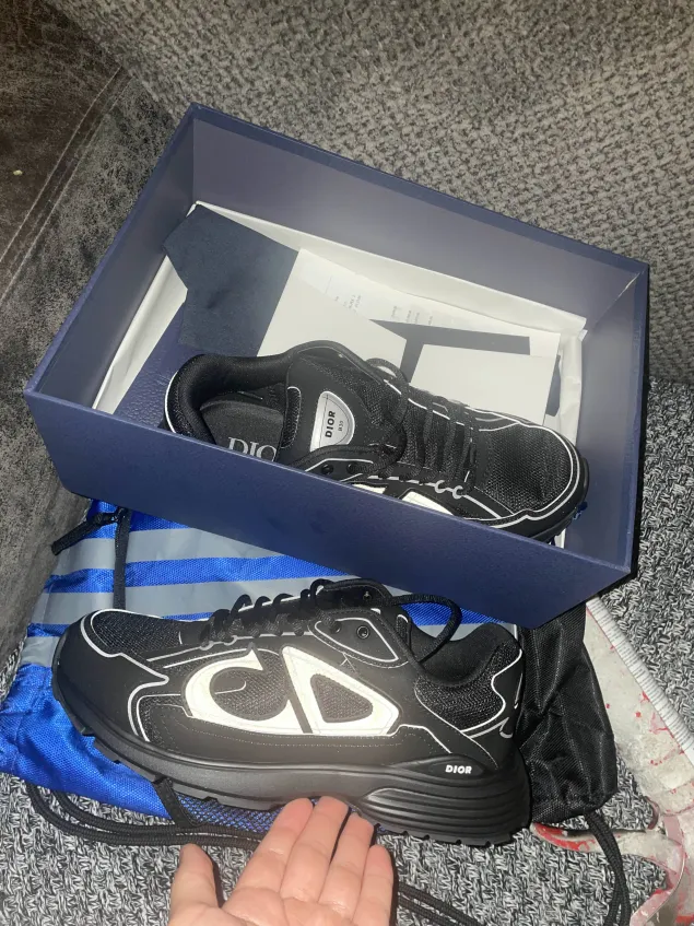 PKGoden Dior B30 Light Grey Sneakers New Reflective 3SN27ZIR-16536 review ystoska