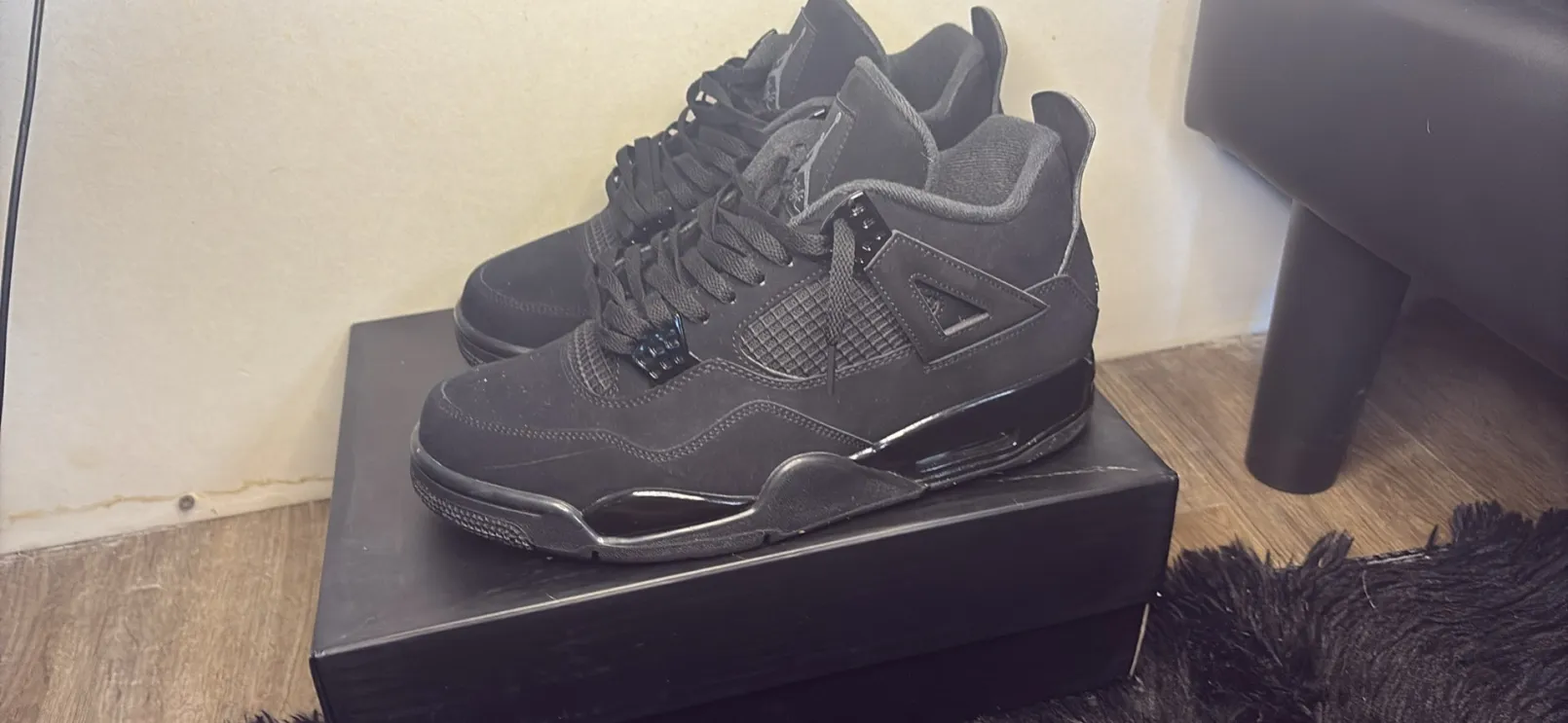 PKGoden Jordan 4 Retro Black Cat, CU1110-010 review Dakota Wood