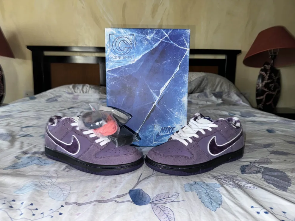 PKGoden Dunk SB Low Concepts Purple Lobster,  BV1310-555 review Easton Widner