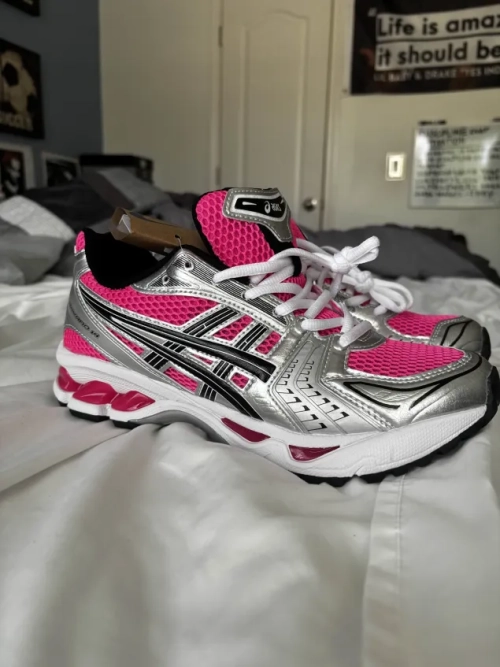 POP ASICS Gel-Kayano 14 Pink Glo 1201A019-700 review 