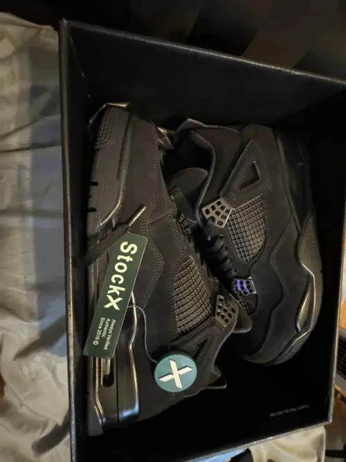 PKGoden Jordan 4 Retro Black Cat, CU1110-010 review 