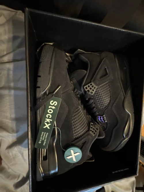 PKGoden Jordan 4 Retro Black Cat, CU1110-010 review 