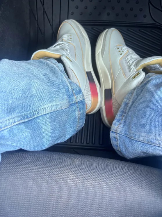 PKGoden  J Balvin x Air Jordan 3 White Blue Red, FN0344-901 review levi beltran 00