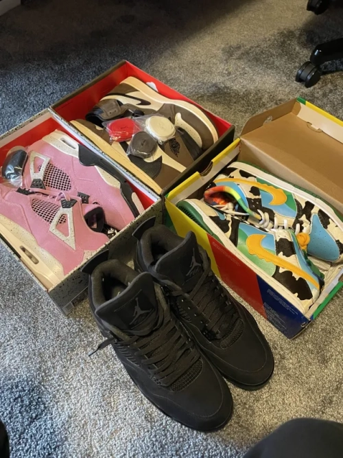 PKGoden Jordan 4 Retro Black Cat, CU1110-010 review 