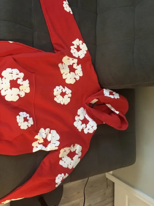  Denim Tears hoodie red review 