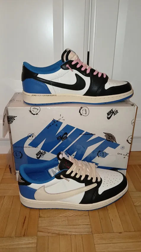 PKGoden  Jordan 1 Low Travis Scott Fragment Design, DM7866-140 review Elijah Shae